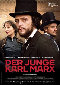 Der junge Karl Marx – Plakat
