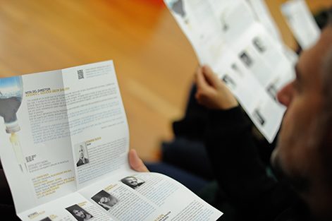 Foto aus der Inszenierung von 'El Voto' Goethe-Insitut Madrid