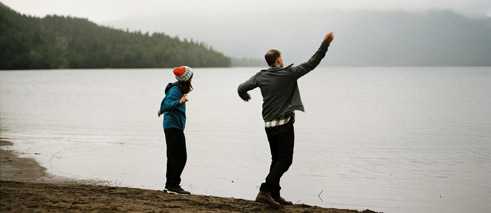 Vater und Sohn
