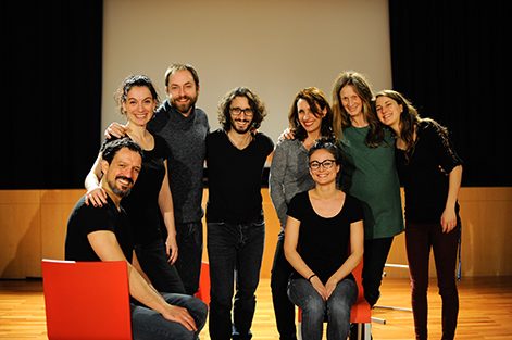 Imagen El equipo artístico 'El voto'