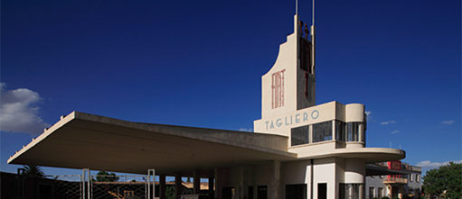 Fiat Tagliero Service Station, Engineer Giuseppe Pettazzi,1938 © Edward Denison