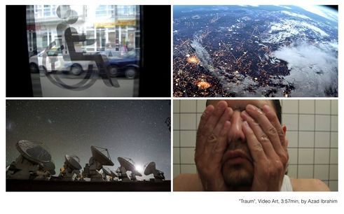 Plans fixes réalisés dans l’atelier vidéo : Azad Ibrahim « Traum » | 2016 
