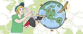 Federsammler © © Federsammler/ Jugend will …gGmbH/ Klangbild Verlag Federsammler