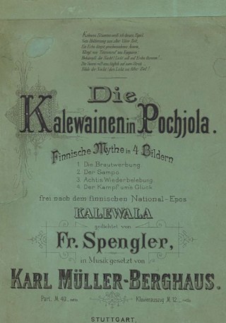 Die Kalewainen in Pochjola_Titelblatt © Bild: Musikfestival Turku Die Kalewainen in Pochjola_Titelblatt