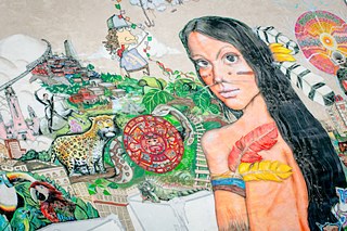 Interbrigadas – Fassade Mercure Hotel – Verschiedene Künstler