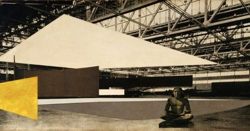 Ludwig Mies van der Rohe | Proyecto de sala de conciertos, 1942 Nueva York, Museo de Arte Moderno (MoMA) Archivo Mies van der Rohe