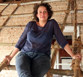 Anja in Pepper House © © Kochi Muziris Biennale 2016 Anja Kempe 1