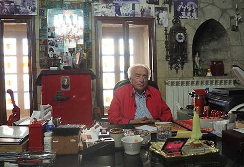 Samir Baz in seinem Büro