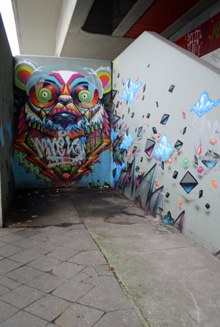 Underground station Schlossstraße