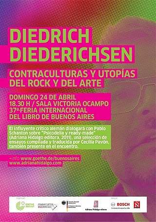 Diedrich Diederichsen, Buchmesse BsAs 2011