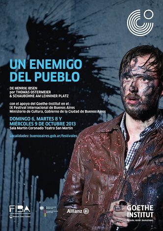 FIBA - Afiche promocional "Enemigo del pueblo" 2013