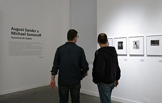 August Sander + Michael Somoroff. Festival de la luz 2014.