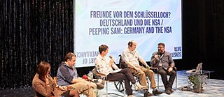 Friends at the Keyhole