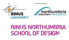 BINUS Northumbria School of Design Logo