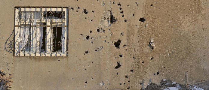 War scenery