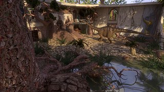 Urzeit-Dschungel im Museum