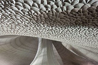 “White skin”, the interior walls of the Elbe Philharmonic Hall