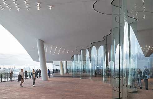 The Plaza of the Elbe Philharmonic Hall
