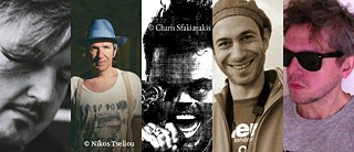 (l.) Giorgos Katsanos, Charis Morikis, Stylianos Tziritas, Tasos Fotiou,, Big Fat Lips (r.)