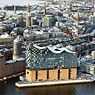 The Elbe Philharmonic Hall and the Hafencity, April 2016