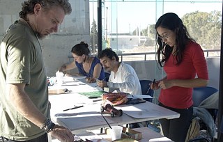 Comic-Workshop con Birgit Weyhe. Goethe-Institut Córdoba, 2011.