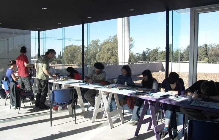 Comic-Workshop con Birgit Weyhe. Goethe-Institut Córdoba, 2011.