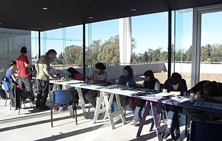 Comic-Workshop con Birgit Weyhe. Goethe-Institut Córdoba, 2011.