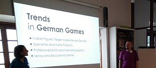 Presentation Gaming; Linda Kruse, Moritz Lehr