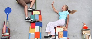 Kinder entdecken neue Welten