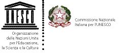 Logo Unesco - Commissione Nazionale Italiana per l'UNESCO