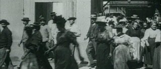 „Arbeiter verlassen die Fabrik“ 