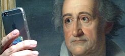 Goethe Selfie | Wallraff-Richartz-Museum | Cologne
