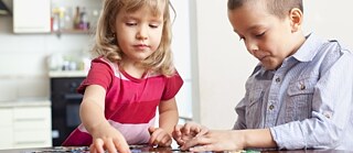 Spiel- und Rätselrunde für Kinder