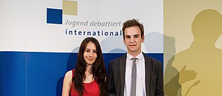 Die tschechischen Landessieger 2015 Iva Lambová aus Brünn und František Posolda aus Prag © Foto: Kaspars Garda Die tschechischen Landessieger 2015 Iva Lambová aus Brünn und František Posolda aus Prag