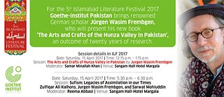 Jürgen Wasim Frembgen: The Arts and Crafts of the Hunza Valley in Pakistan