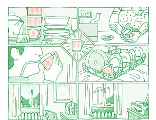 Tasse - Teil 1 | Illustration (Ausschnitt 1) © - Kat Latve