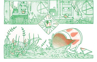 Tasse - Teil 2 | Illustration (Ausschnitt 1) © - Kat Latve