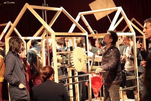 Primeros acercamientos al trabajo con las máquinas de la memoria (Felipe Moreno – Mapa Teatro)