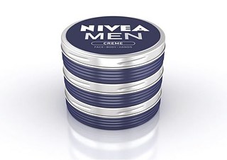 design for human nature | Nivea Men | Cremedose als Umsetzung des Markenzeichnens