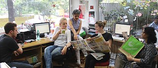 Niels Kölker Team@Work © Photo: Goethe-Institut  Niels Kölker Team@Work