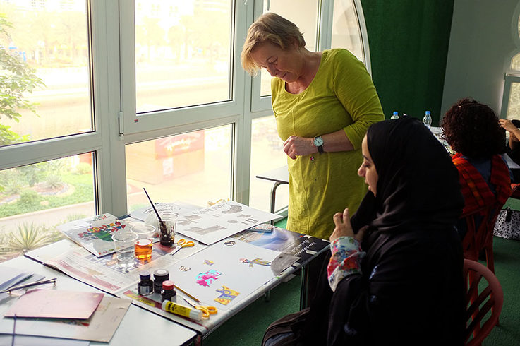 Workshop with children’s  and young adult’s book illustrator Jutta Bauer