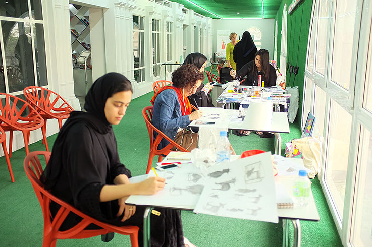 Workshop with children’s  and young adult’s book illustrator Jutta Bauer