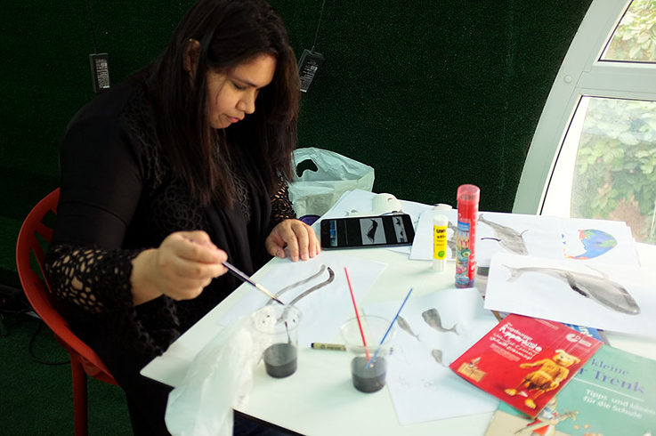 Workshop with children’s  and young adult’s book illustrator Jutta Bauer