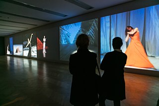 Opening of the exhibition in the Art and Exhibition Hall (Bundeskunsthalle) in Bonn