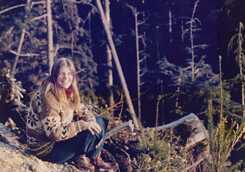 Evelin McCarvill at Vancouver Island, BC