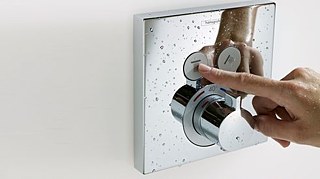 grauwert | Duscharmatur Hansgrohe 