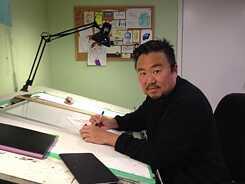 Le bédéiste Michael Cho