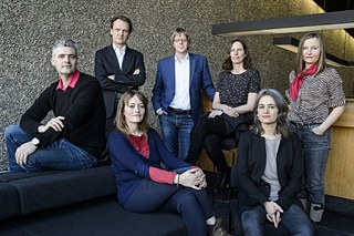The Jury 2017: Stephan Reuter, Till Briegleb, Dorothea Marcus, Christian Rakow, Eva Behrendt, Shirin Sojitrawalla, Margarete Affenzeller (f.l.t.r.)