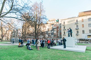 Installation in Ostrava/architektonische Intervention 