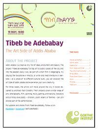 TIBEB BE ADEBABAY – THE ART SIDE OF ADDIS ABABA